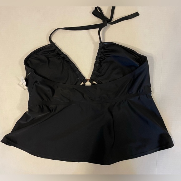 Time & Tru Black Tankini Size 2X NWT - Picture 3 of 5